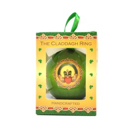Royal Tara Claddagh Ring Celtic Bauble in Gift Box Traditional Irish Ornaments