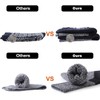 Justay 2 Pairs Merino Socks Men's Wool Socks, Hiking Socks,