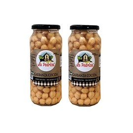 Spanish Cooked Chickpeas - Garbanzos - Pack of 2 x 560gr