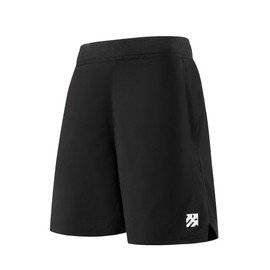 SENBWL - Pantalones cortos deportivos para hombre, que absorben la humedad, con bolsillo trasero con cierre, 6333 Negro, M