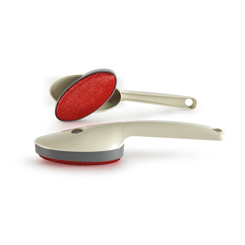 Perfetto Swivel Velvet Brush, Ghiaccio, One Size