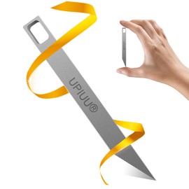 Mini Pry Bar Keychain Tool, Gifts for Men Brother, EDC Gear Multitool with Box Cutter, Cool Stuff, Christmas Stocking Stuffers for Men, Gifts for Dad Uncle Who Has Everything