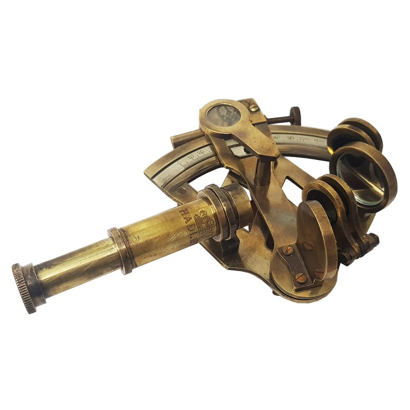 Brass Nautical - Sextant Brass Navigation Instrument Sextante Navegacion Marine