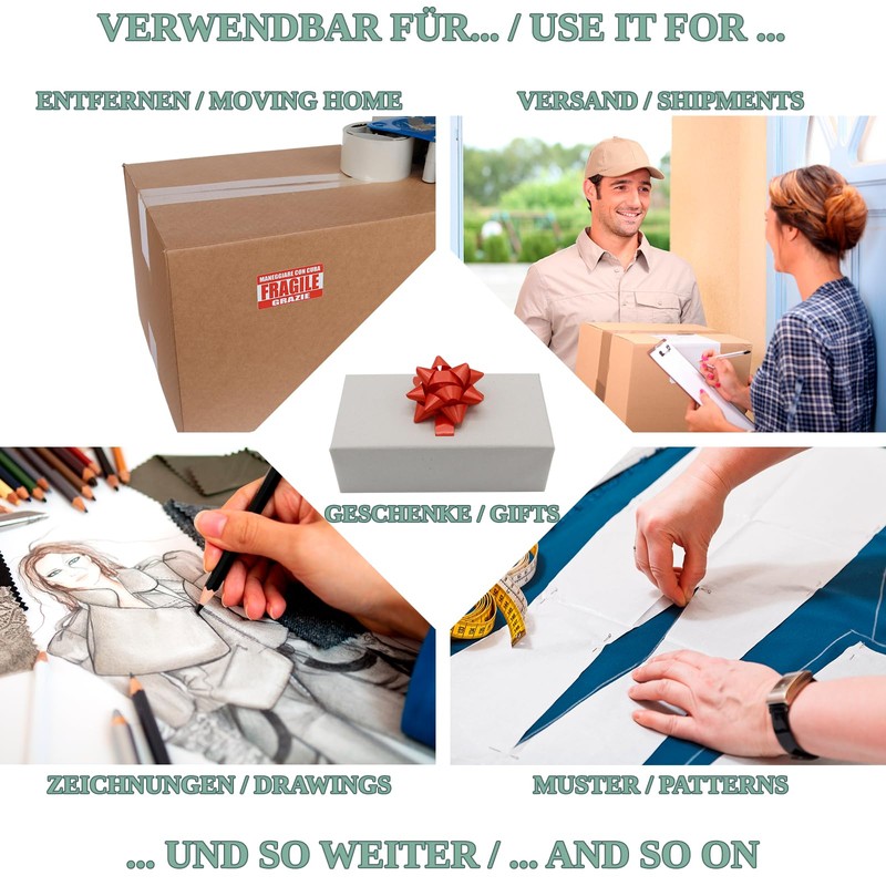 Packing Paper Moving Tableware 64 x 44 cm - 900