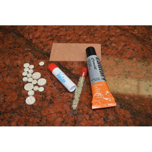 Unbranded Clarinet Pad Complete Kit Noblet (Metal) Pads, Glue, Cork