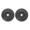 WSays 2" Spacer Rear Leveling Lift Kit Gloss Black Compatible