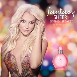 Britney Spears Fantasy Sheer Eau de Toilette Spray, Perfume for Women, 3.3 Fl Oz