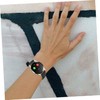 OHPHCALL Watch Band for Leather Replacement Strap Black Unisex Design