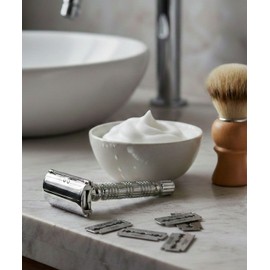 Dorco Classic Safety Razor + 50 Double Edge Blades
