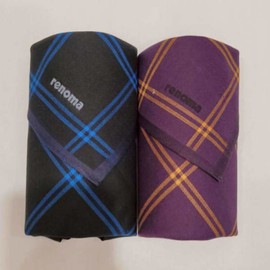 Renoma 대구백화점 레노마남녀1매 선염 손수건(RDI8110) Daegu Department Store Renoma Unisex Plain Dyed Handkerchief (RDI8110)