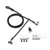 Kensington Universal 3-in-1 Keyed Cable Lock - Twin Lockheads for