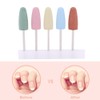 Nail Cutter Tips Ceramic Handpiece Tip Aspirator Drill Bit, Silicone