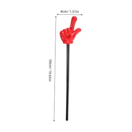 TEHAUX Hand Pointer Gesture Stick for Parties Bright Finger Sticks for Dance Performances Lightweight and Easy to Use Party Props Random Styles for Fun Activities