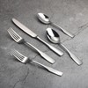 Alata Kate 40-Piece Silverware Set,Service for 8,Stainless Steel Flatware Set,Mirror