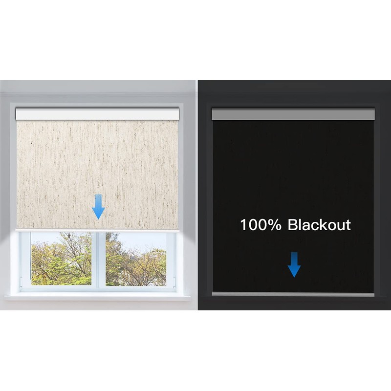 Tokbilnd Blackout Roller Shade Fabric Samples