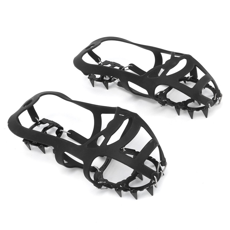 Crampons 18 Teeth Antislip Strong Grip Drop Resistant Ice Cleats