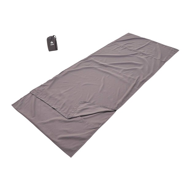 LOGOS 72600324 Anti-bacterial and odor-resistant silky inner shruff, charcoal, (approx.)