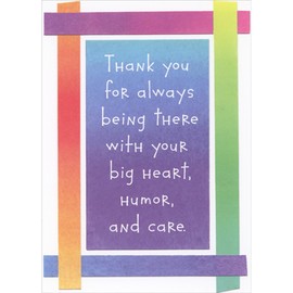 Sellers Publishing RSVP Always Being There with Your Big Heart, Humor and Care Father's Day Card for Dad