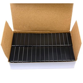 CMS Magnetics - (30-Pack Dominos Black) Super Strong Colorful Ceramic Magnets for Dry Erase Whiteboards, Bulletins, Refrigerator, Office, Kitchen, School, Classroom