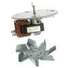 SPARES2GO Fan Blade and Motor Unit for Britannia 1G40610 Oven/Cooker