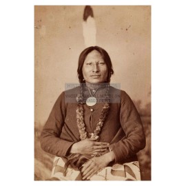 LAKOTA WAR CHIEF RAIN-IN-THE-FA