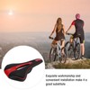 Bike Saddle Steel Adjustable Shock Resistant Hollow Mountain Bike Seat