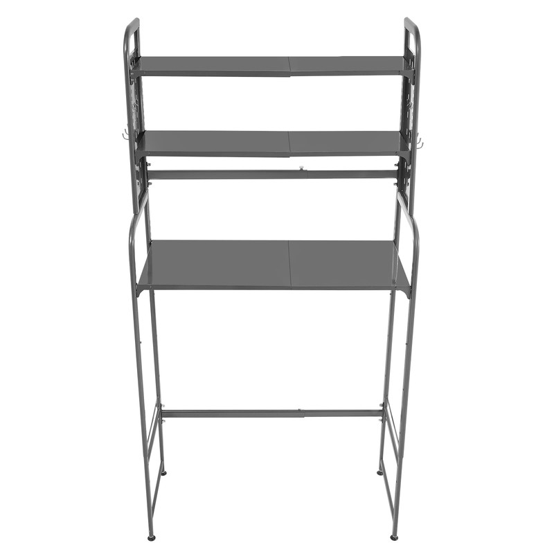 ACNAO Laundry Room Shelf, 3-Tier Adjustable Washing Machine and Dryer