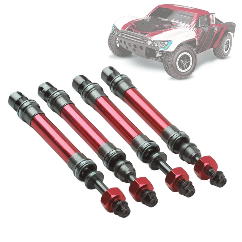 4Pcs CVD Front Rear Drive Shaft Metal Transmission Axle for