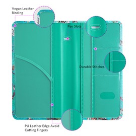 CoBak Car Registration and Insurance Holder - Vehicle Glove Box Car Organizer,Auto Truck Comparment Accessories Case with Magnetic Closure for Driver License,Cards