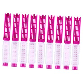 Ipetboom 20pcs Spiral Curls Hair Rollers Hairdressing Tools for Volume and Style No Heat Damage Easy to Use for Home Hair Styling and Curling