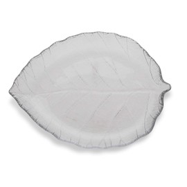 Vagabond House Clear Leaf Tray 15.5 inch Long