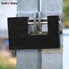 KOTARBAU® Cast Iron Padlock 90 mm Monoblock Padlock with Bolts