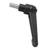 sourcing map Adjustable Clamping Lever Handle M8 x 15mm Metric
