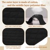 Wesnoy 6 Pcs Cotton Tummy Liners for Sweat Rash Under