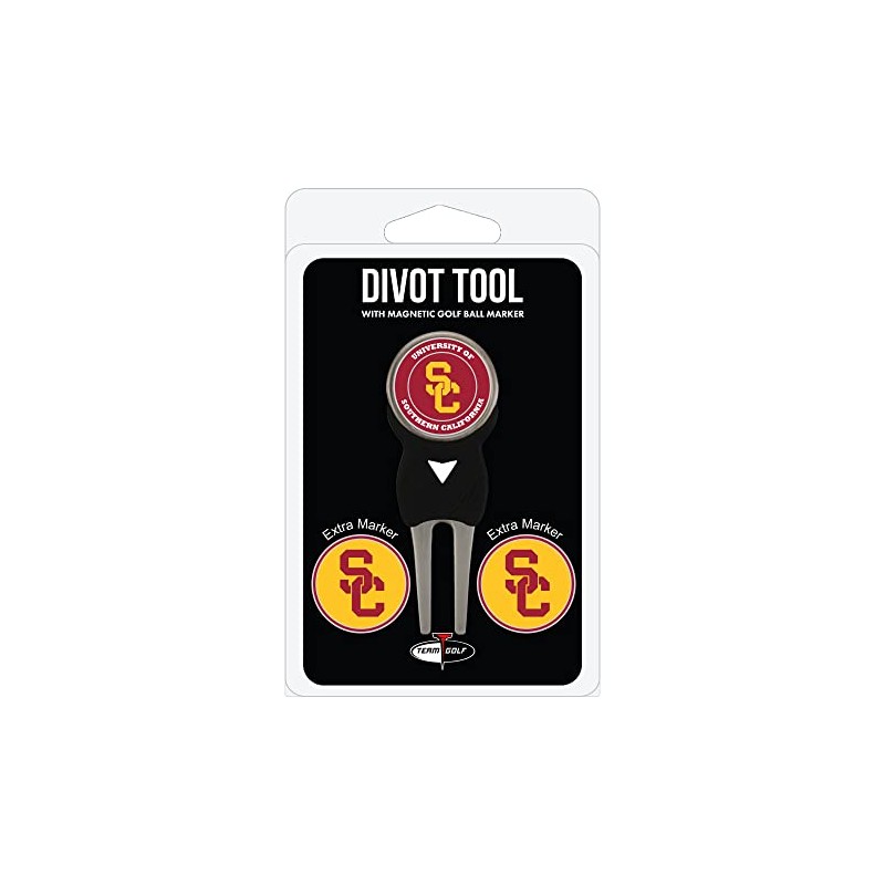 Team Golf 27245: USC Trojans Divot Tool Pack with 3