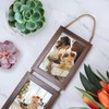 QUTREY 4x6 Picture Frames Collage, 6 Openings Wall Hanging Photo