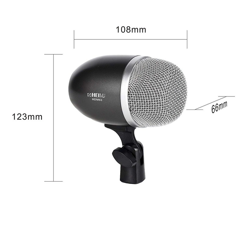 Heimu Bass Drum Microphone (Big Drum Mic)