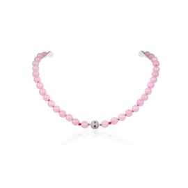 Fukugems Natural Stone Necklace for Women Men Gemstone Beads Chain Birthstone Chain, Gemstone, Pearl