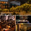 btfarm 4 Pack Solar String Lights Outdoor - Total 132FT