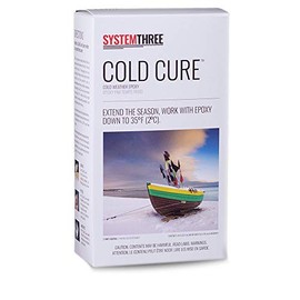 System Three Cold Cure Epoxy Resin Kit, 12 oz Bottle, Amber