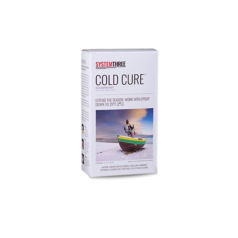 System Three Cold Cure Epoxy Resin Kit, 12 oz Bottle,