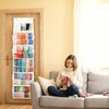 Bounlgsr 6 Large Hanging Yarn Storage Organizer with Double Zippers,10