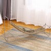 Mipcase 2Pcs Reptile Seagrass Hammock Lizard Hammock Hanging Ladder Lounger