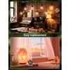 YIHKQDL 50 Pack G40 Replacement Bulbs for Outdoor String Lights,