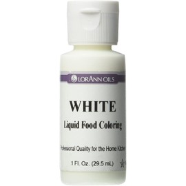 LorAnn White Liquid Food Color, 1 ounce squeeze bottle