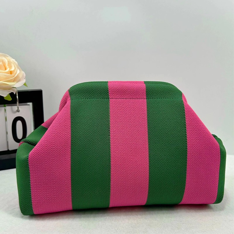NEMOGLOBAL Mahjong Tile Bag Empty Clutch Purses for Women Woven