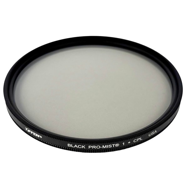Tiffen 72mm FusionPOL Series Black Pro-Mist 1 + CPL Filter