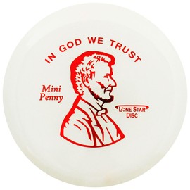 Lone Star Glow Mini Penny Mini Golf Disc