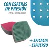 MAYA EVO 6 Pack Toilet Scrubber + 6 EVA Sponges