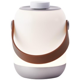 Lightbox LED Tischleuchte | kabellose Tischlampe mit Akku | portable/mobil | dimmbares warmweißes Licht | wiederaufladbarer Akku durch USB | Festival & Camping Gadget | Mini LED für Garten Outdoor